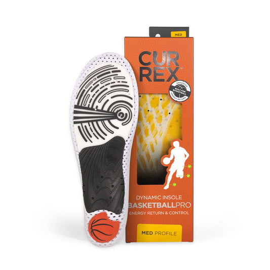 CURREX® BASKETBALLPRO™ Insoles | Engineered Stability for Cuts, Jumps & Landings