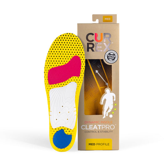 CURREX® CLEATPRO™ Insoles | Dynamic Sports Insoles for Soccer Cleats, Football Cleats, Spikes, & Field Sport Shoes