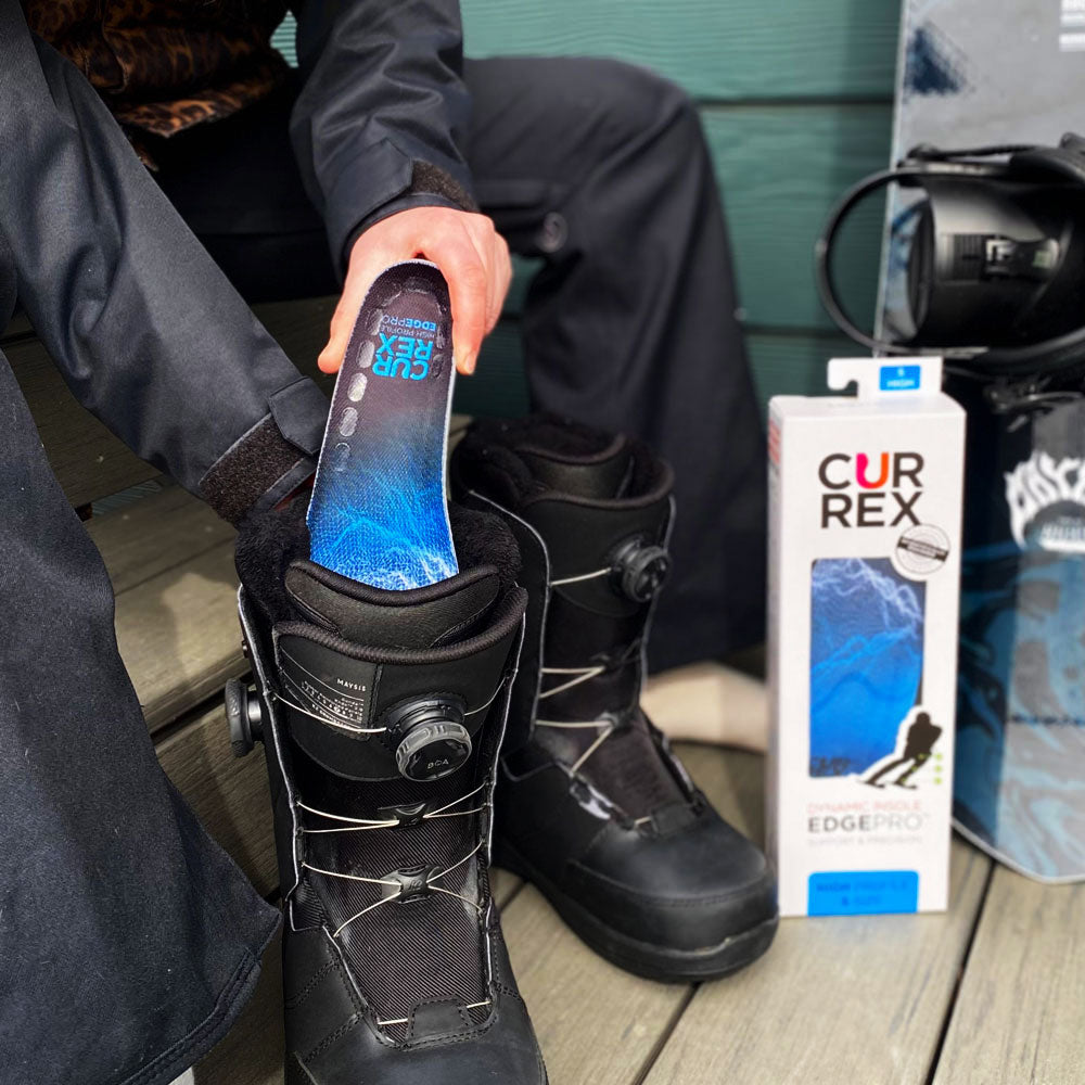 CURREX® EDGEPRO™ Insoles | Dynamic Insoles for Ski Boots, Skates & Winter Sports