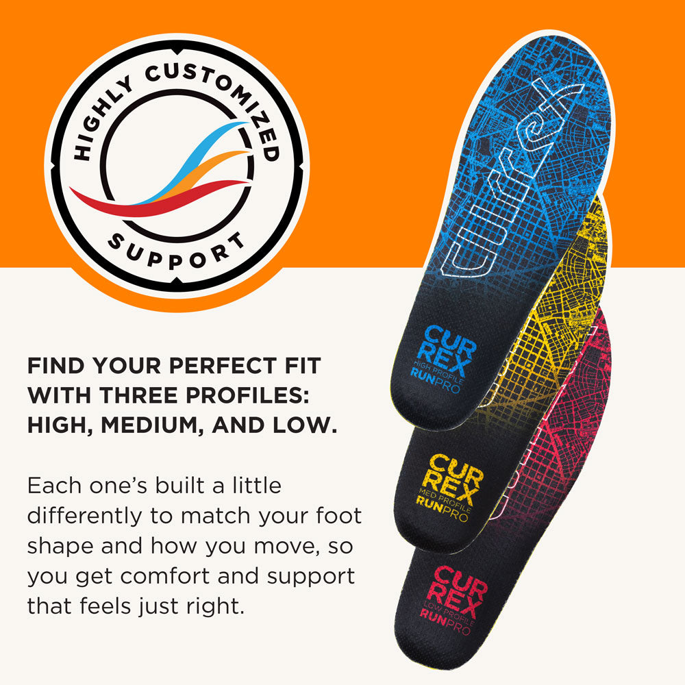 CURREX® RUNPRO™ Insoles | Dynamic Insoles for Running Shoes