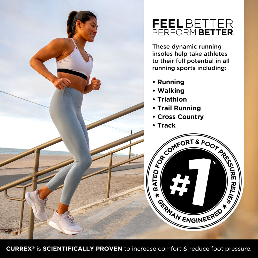 CURREX® RUNPRO™ Insoles | Dynamic Insoles for Running Shoes